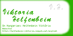 viktoria helfenbein business card